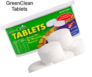 GreenClean Tablets
