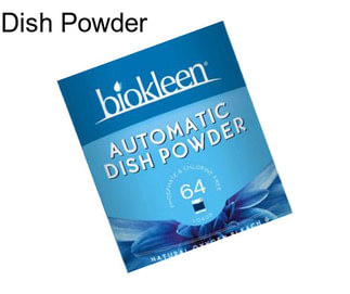 Dish Powder