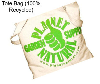 Tote Bag (100% Recycled)