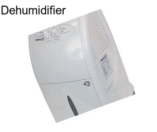 Dehumidifier