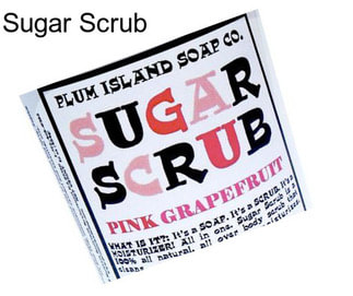 Sugar Scrub