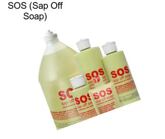 SOS (Sap Off Soap)