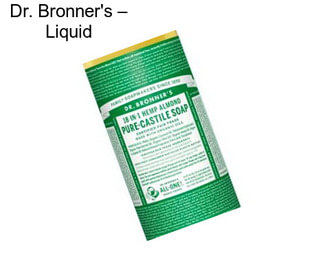 Dr. Bronner\'s – Liquid