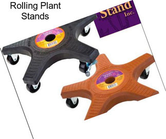 Rolling Plant Stands