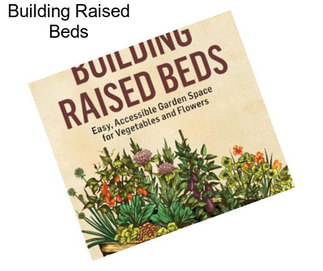 Building Raised Beds