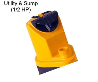 Utility & Sump (1/2 HP)