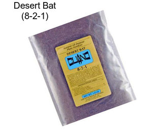 Desert Bat (8-2-1)