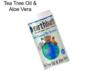 Tea Tree Oil & Aloe Vera