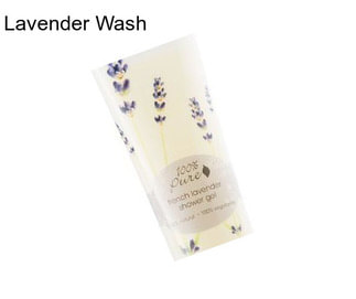 Lavender Wash