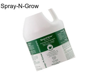 Spray-N-Grow