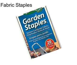 Fabric Staples