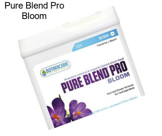 Pure Blend Pro Bloom