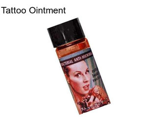 Tattoo Ointment