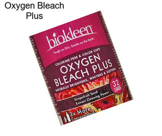 Oxygen Bleach Plus