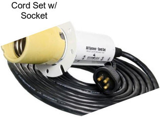 Cord Set w/ Socket