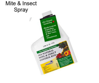 Mite & Insect Spray
