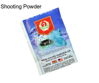 Shooting Powder