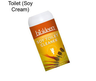 Toilet (Soy Cream)