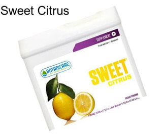 Sweet Citrus