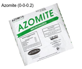 Azomite (0-0-0.2)