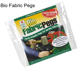 Bio Fabric Pegs