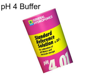 PH 4 Buffer