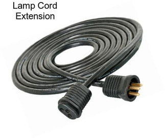 Lamp Cord Extension