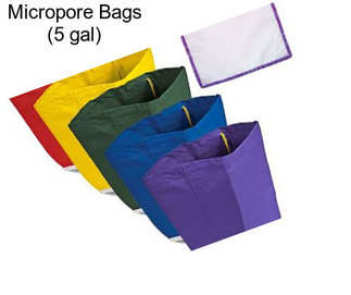 Micropore Bags (5 gal)