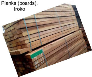 Planks (boards), Iroko