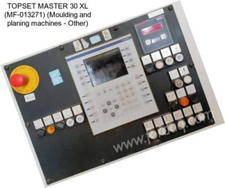TOPSET MASTER 30 XL (MF-013271) (Moulding and planing machines - Other)