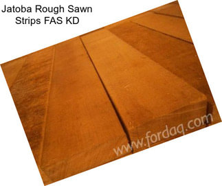 Jatoba Rough Sawn Strips FAS KD