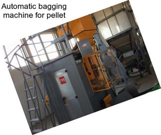 Automatic bagging machine for pellet