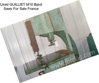 Used GUILLIET M10 Band Saws For Sale France