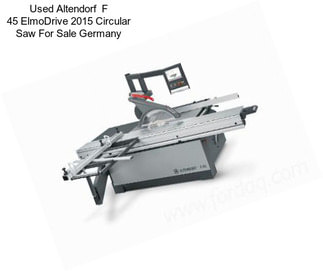 Used Altendorf  F 45 ElmoDrive 2015 Circular Saw For Sale Germany