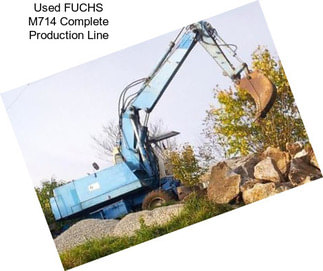 Used FUCHS M714 Complete Production Line