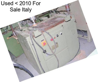 Used < 2010 For Sale Italy