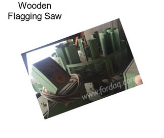 Wooden Flagging Saw