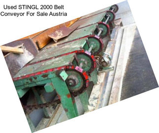 Used STINGL 2000 Belt Conveyor For Sale Austria