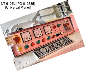 NT-610EL (PD-010735) (Universal Planer)