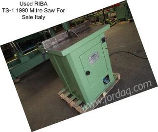 Used RIBA TS-1 1990 Mitre Saw For Sale Italy
