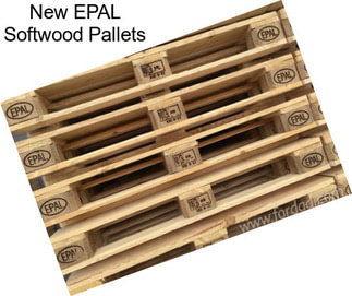 New EPAL Softwood Pallets