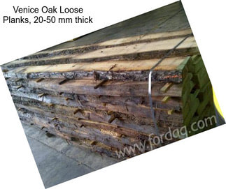 Venice Oak Loose Planks, 20-50 mm thick