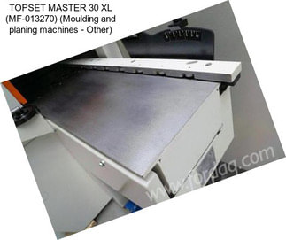 TOPSET MASTER 30 XL (MF-013270) (Moulding and planing machines - Other)