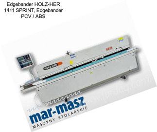 Edgebander HOLZ-HER 1411 SPRINT, Edgebander PCV / ABS