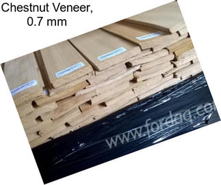 Chestnut Veneer, 0.7 mm