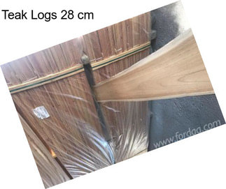 Teak Logs 28 cm