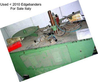 Used < 2010 Edgebanders For Sale Italy