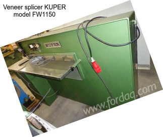 Veneer splicer KUPER model FW1150