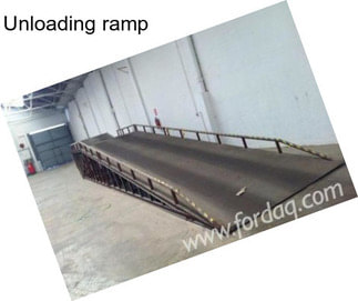 Unloading ramp