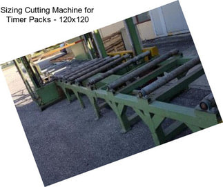 Sizing Cutting Machine for Timer Packs - 120x120